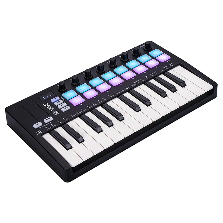 M-Vave SMK25 II - Controlador MIDI Bluetooth Negro 1