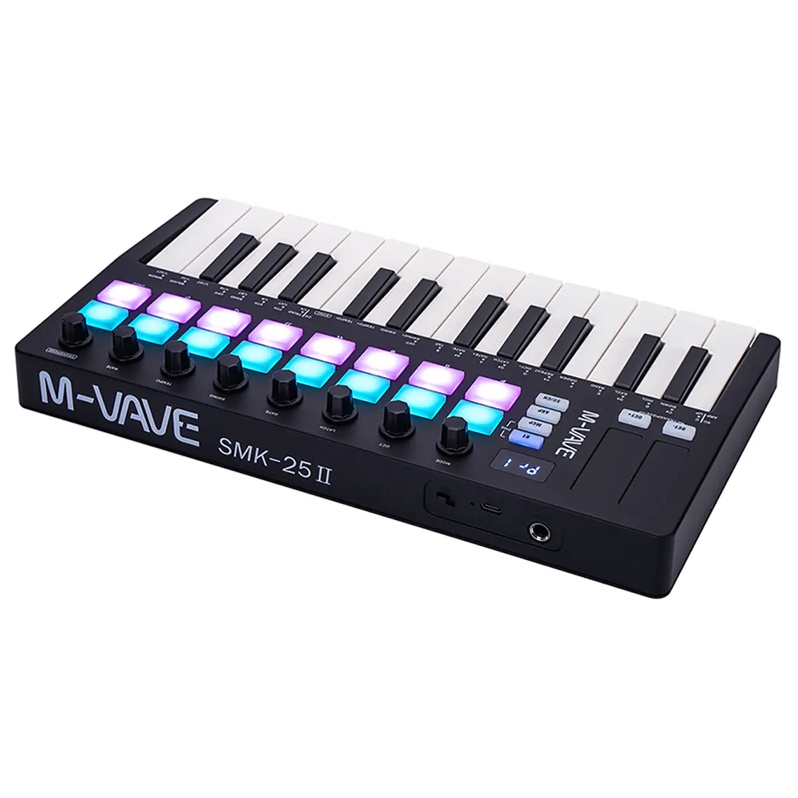 M-Vave SMK25 II - Controlador MIDI Bluetooth Negro 3