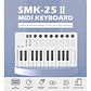M-Vave SMK25 II - Controlador MIDI Bluetooth Negro - Miniatura 5