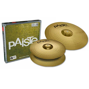 Set Paiste Brass 101 Essential Set HH13 CR-RD18