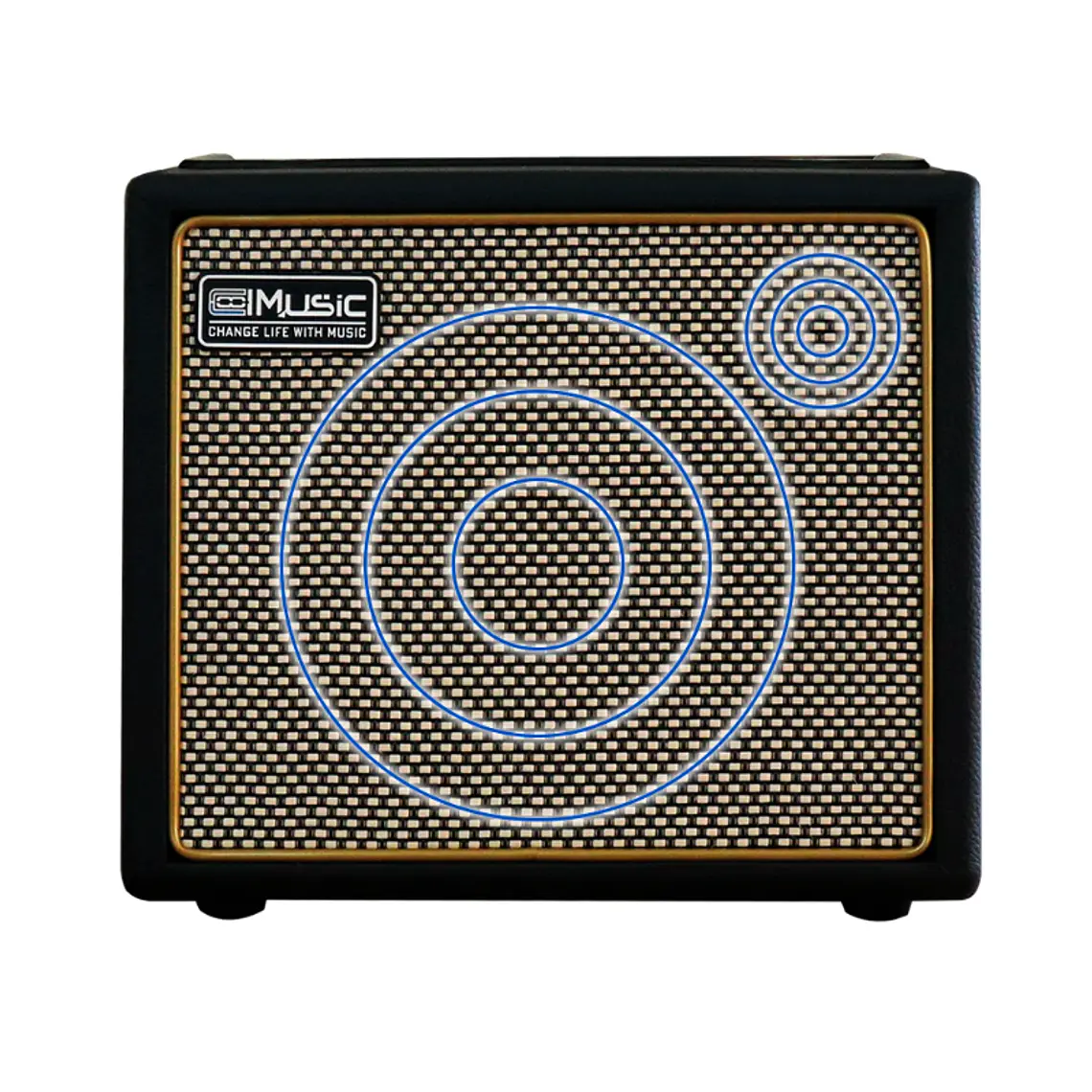 Coolmusic BP-Mini Amplificador Recargable Guitarra Acústica Negro 2