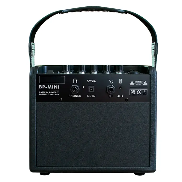 Coolmusic BP-Mini Amplificador Recargable Guitarra Acústica Negro 4