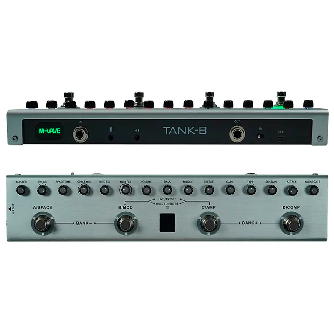 M-Vave TANK B (Bajo) Multi Efecto Interface 4
