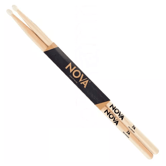 Baqueta NOVA - Vic Firth 7AN Natural (Punta Nylon)