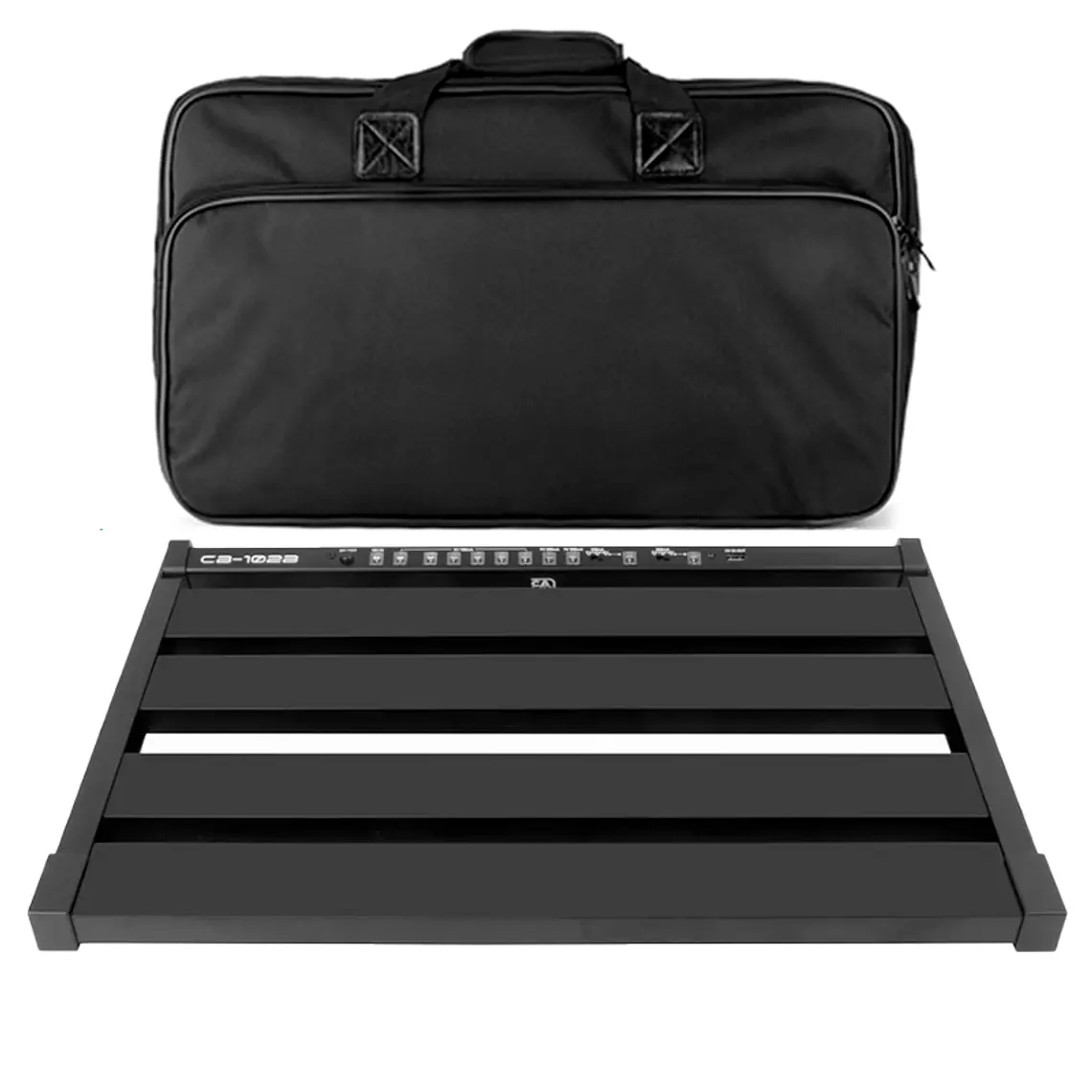 Pedal Board Fuente Incluida + Bolso + Velcro , 48 x 35.3 x 2.1 cm - CB-102A 1