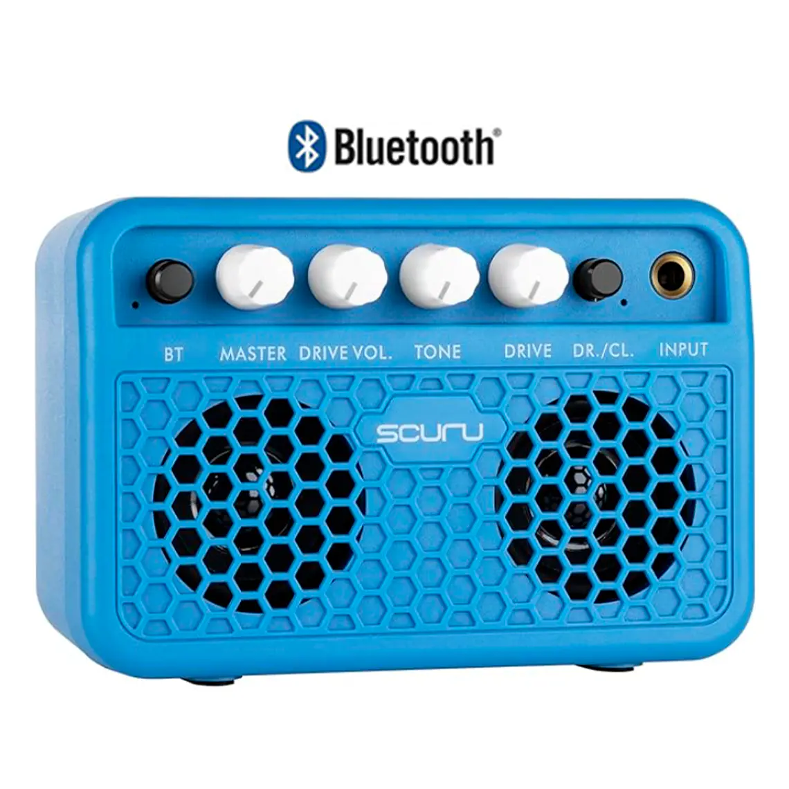 Caline Scuru S3 5W Portátil - Amplificador Guitarra Azul 1