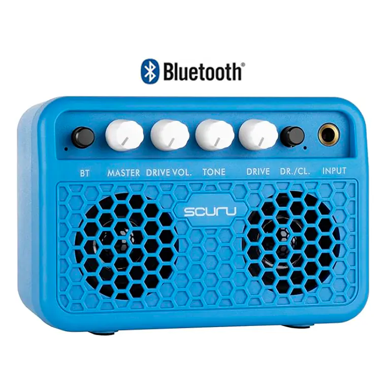 Caline Scuru S3 5W Portátil - Amplificador Guitarra Azul 1