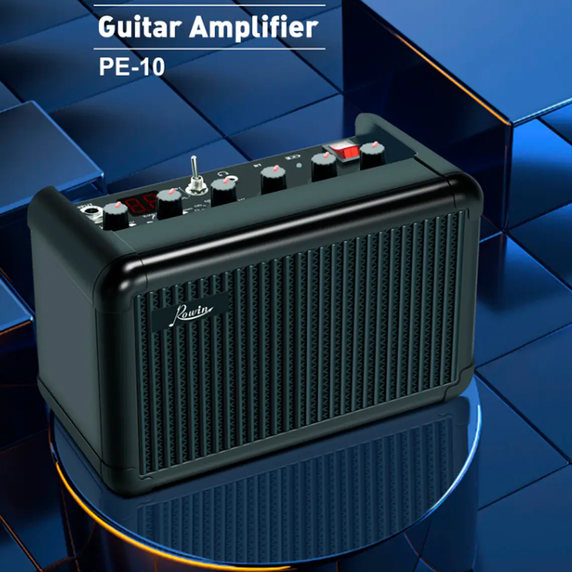 Rowin Amplificador PE-10 15W Rojo 6