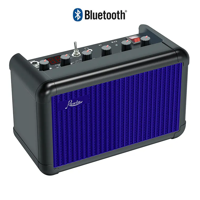 Rowin Amplificador PE-10 15W Azul 1