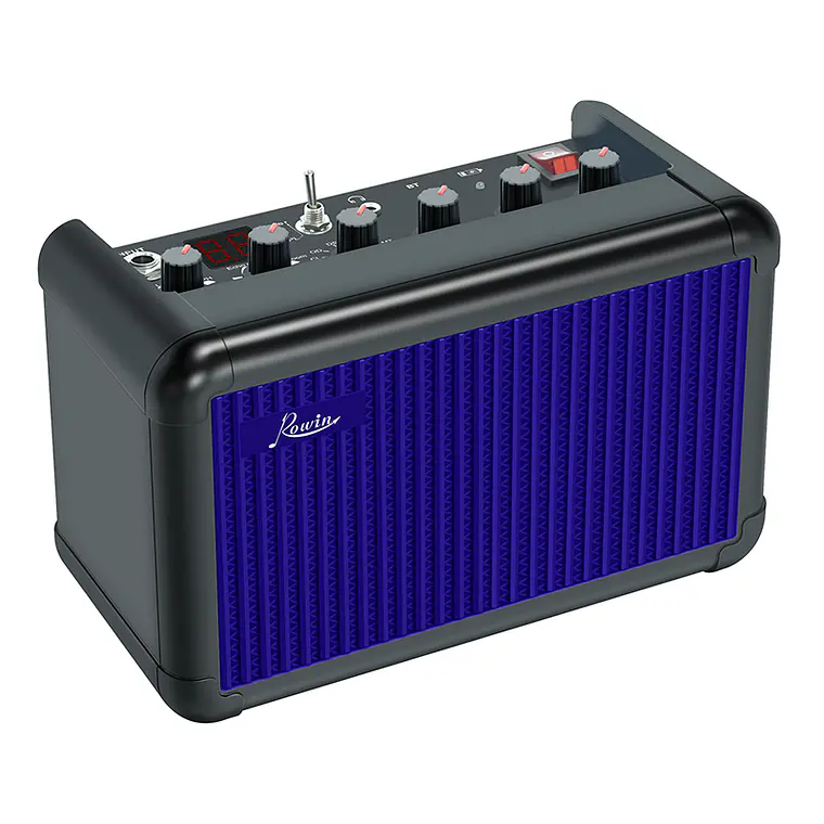 Rowin Amplificador PE-10 15W Azul 7