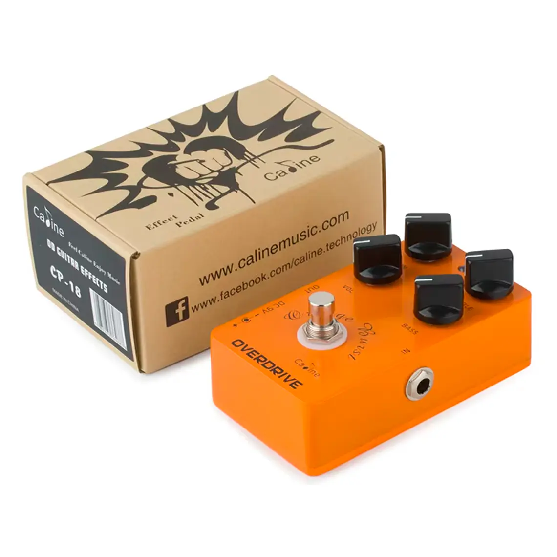 Caline Orange Burst Overdrive / CP-18 3