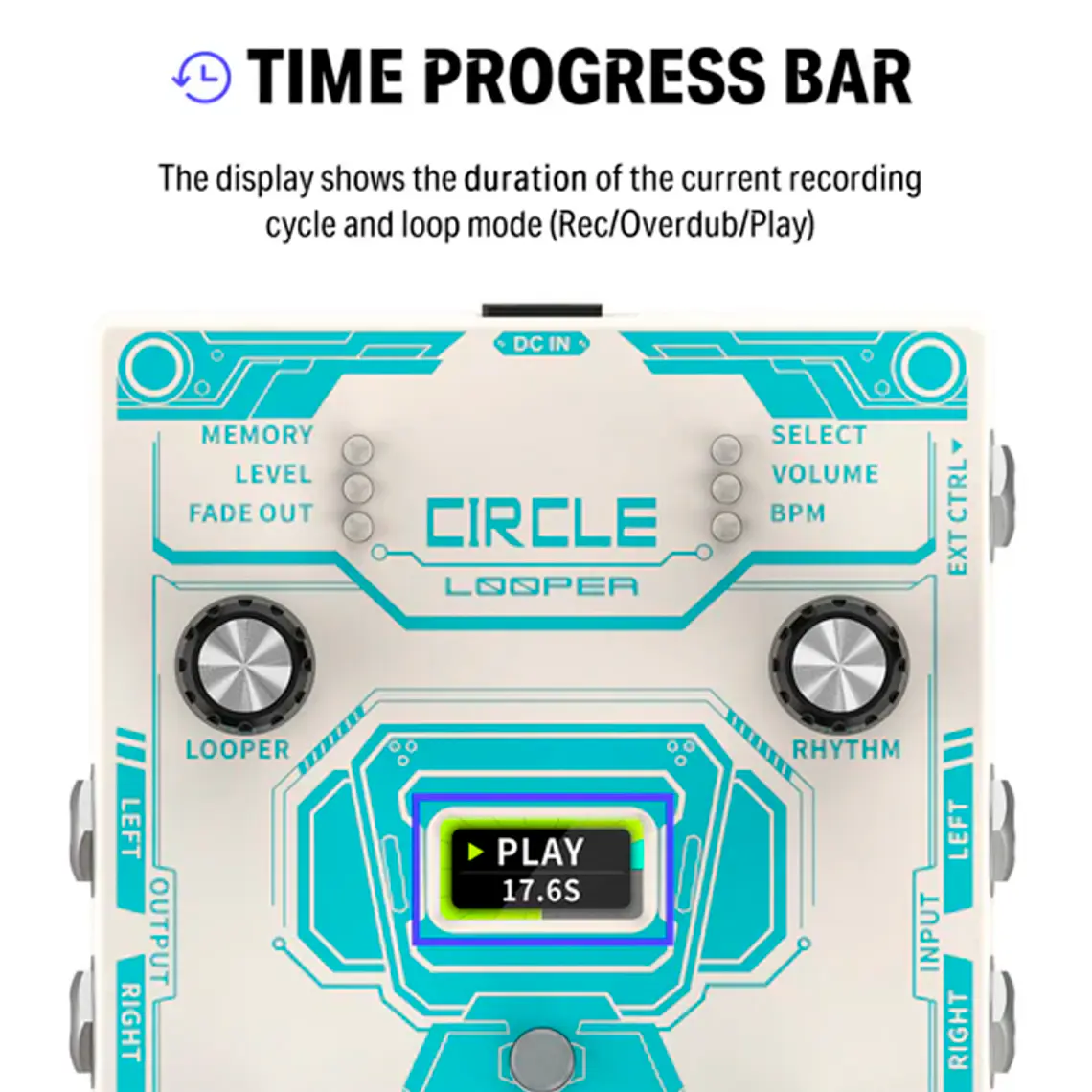Donner Circle Looper (Looper + Caja Ritmos) 3