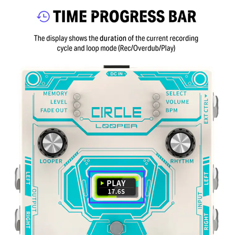 Donner Circle Looper (Looper + Caja Ritmos) 3