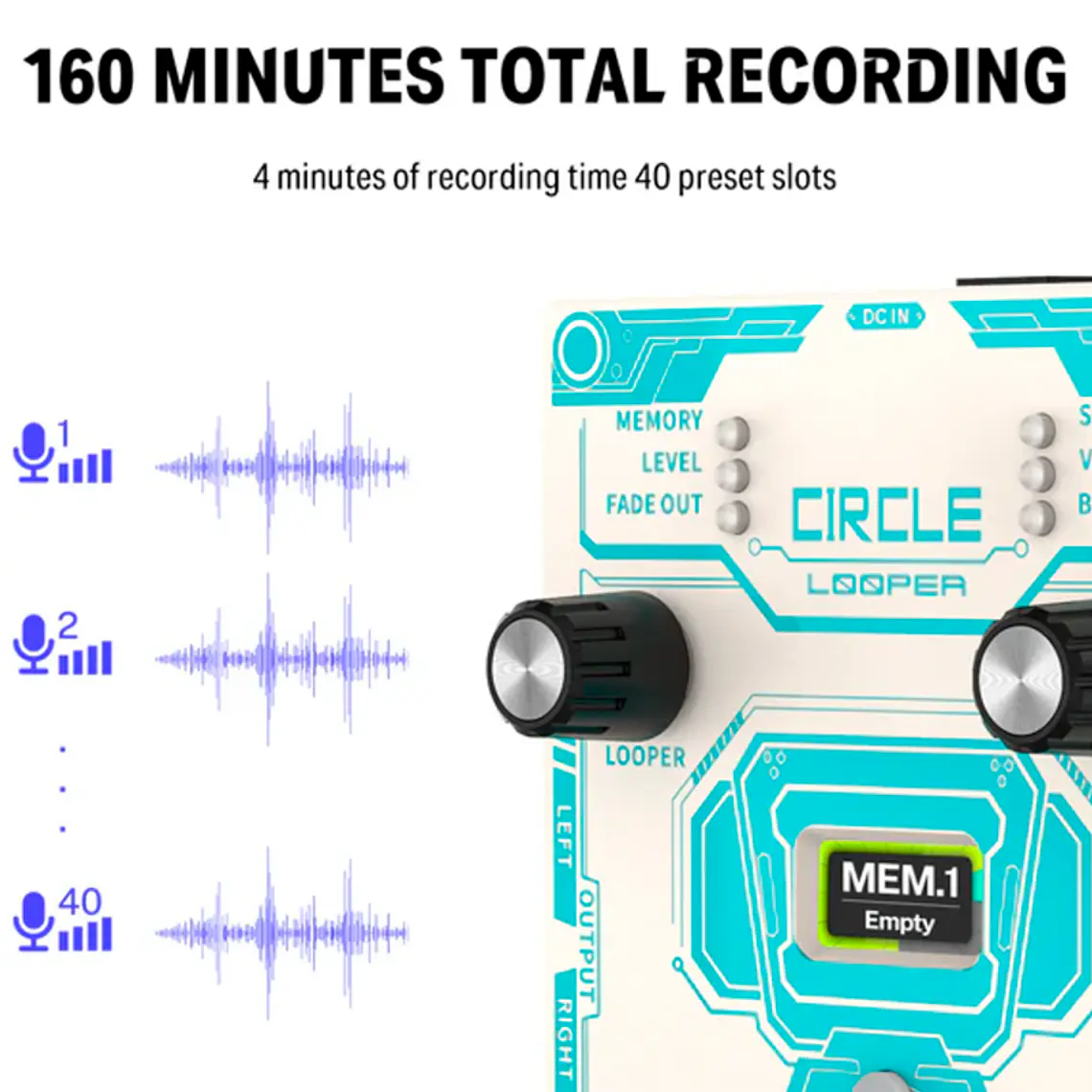 Donner Circle Looper (Looper + Caja Ritmos) 4