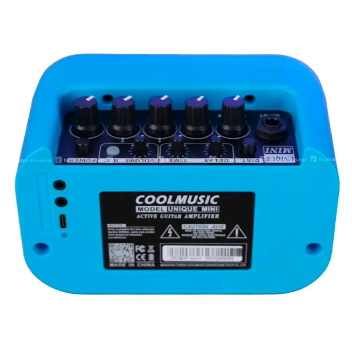 Coolmusic Unique Mini 10W Blue - Amplificador Guitarra 3