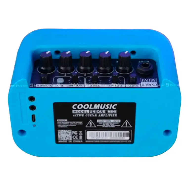 Coolmusic Unique Mini 10W Blue - Amplificador Guitarra 3