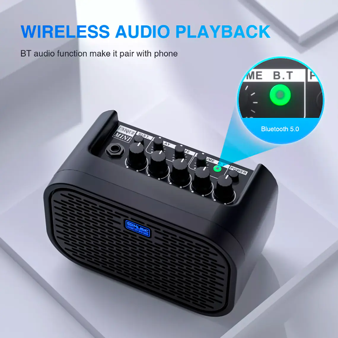 Coolmusic Unique Mini 10W - Amplificador Guitarra 6