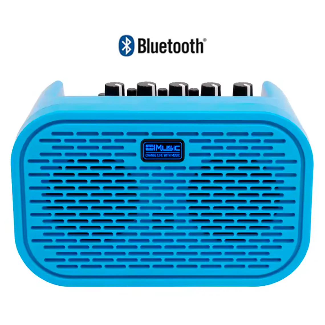 Coolmusic Unique Mini 10W Blue - Amplificador Guitarra 1