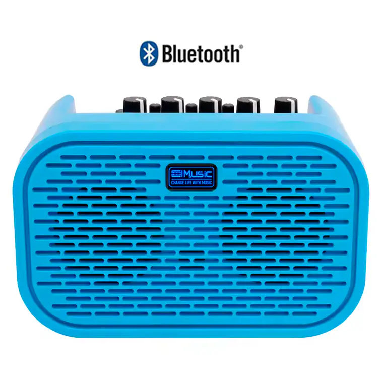 Coolmusic Unique Mini 10W Blue - Amplificador Guitarra 1