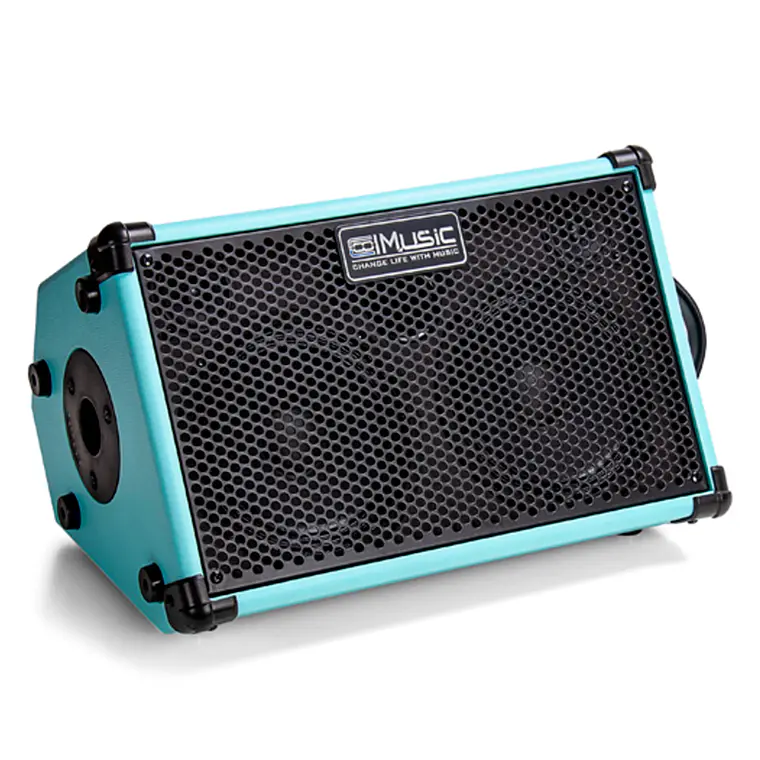 Coolmusic BP-40D Blue 80W Amplificador Recargable Multi Instrumento 6