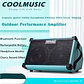 Coolmusic BP-40D Blue 80W Amplificador Recargable Multi Instrumento - Miniatura 5