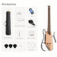 Guitarra Donner HeadLess Hush I PRO - White - Miniatura 3