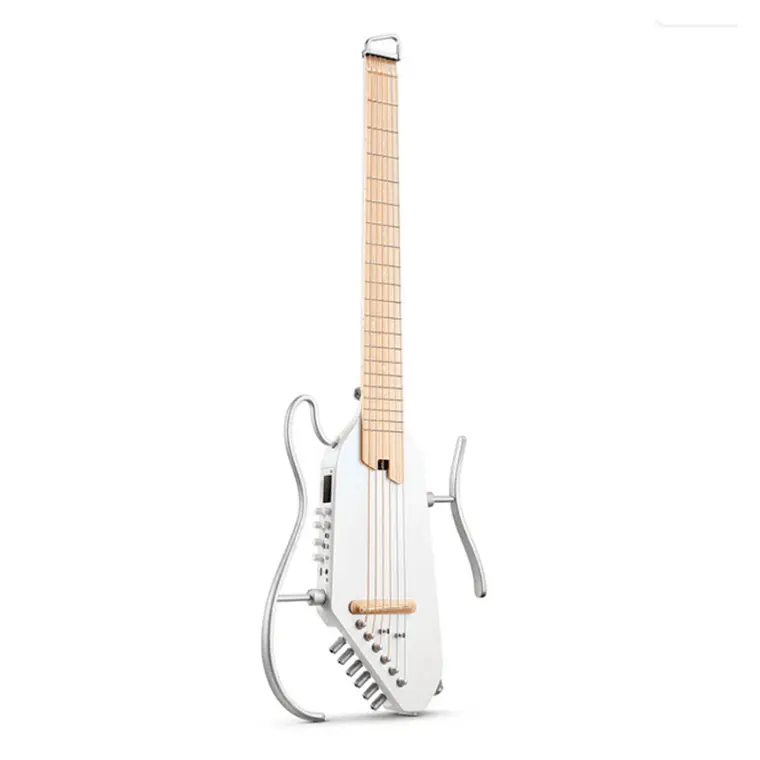 Guitarra Donner HeadLess Hush I PRO - White 1