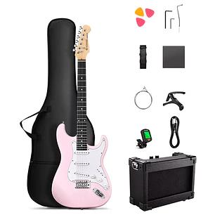 Set Guitarra Donner DST-80 Shell Pink