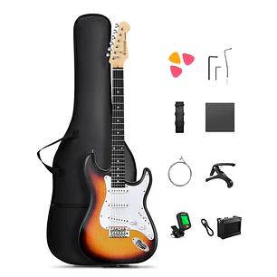 Set Guitarra Donner DST-80 Sunburst