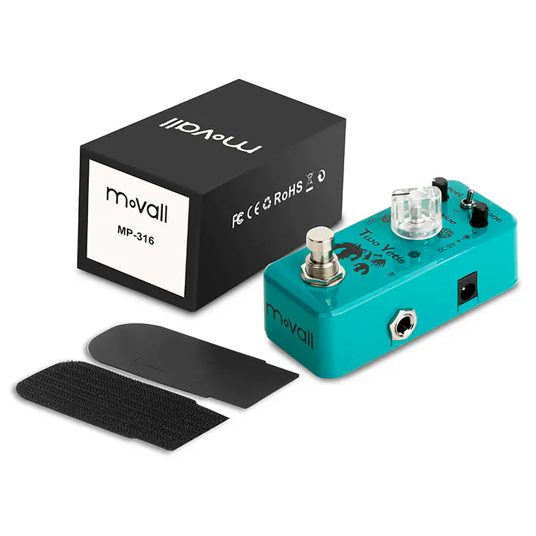 MoVall Two Yetis Overdrive Distortion/ MP-316 3