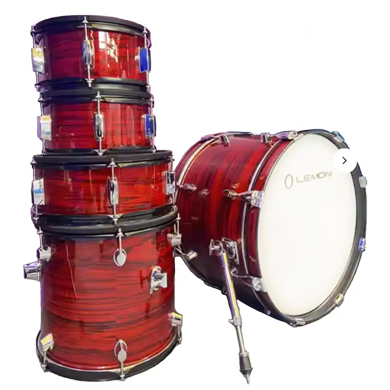 Batería Electrónica Lemon T-950 Red Wood 3