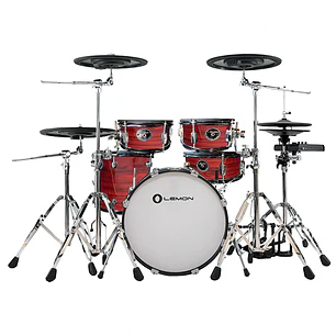 Batería Electrónica Lemon T-950 Red Wood