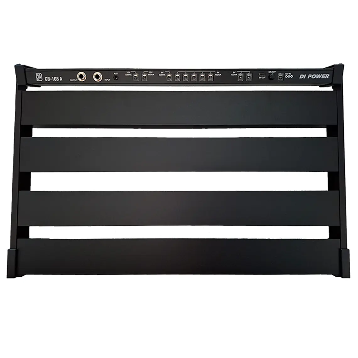 Pedal Board Fuente Incluida + DI + Bolso + Velcro , 52 x 34.5 x 34 cm - CB-108A 2