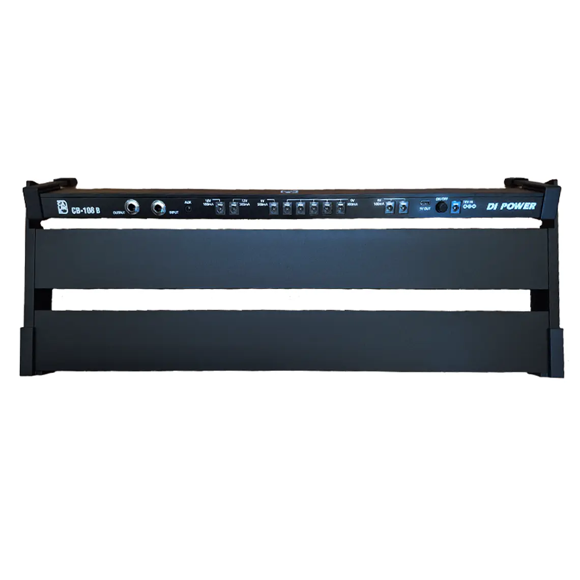Pedal Board Fuente Incluida + DI + Bolso + Velcro , 52 x 18 x 3.4 cm - CB-108B 2