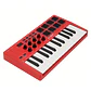 M-Vave SMK25 - Controlador MIDI Bluetooth Rojo - Miniatura 1