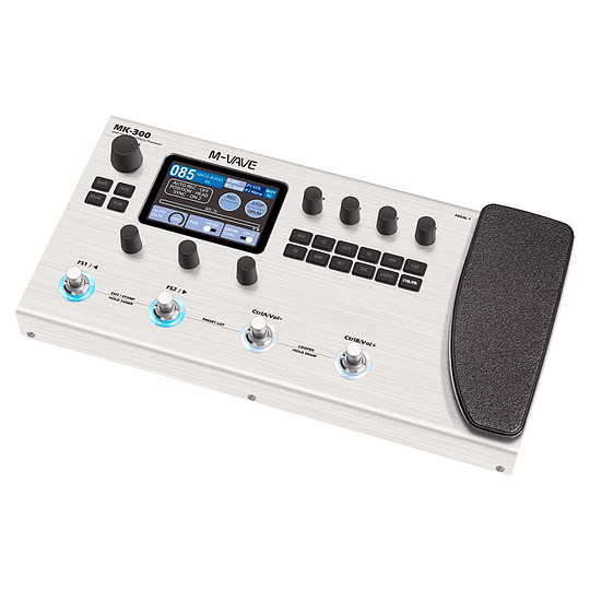 M-Vave MK-300 - Guitarra Bajo Multi Efecto Interface