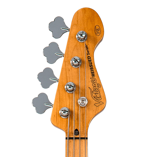 Bajo Vintage V4 - Silver Burst