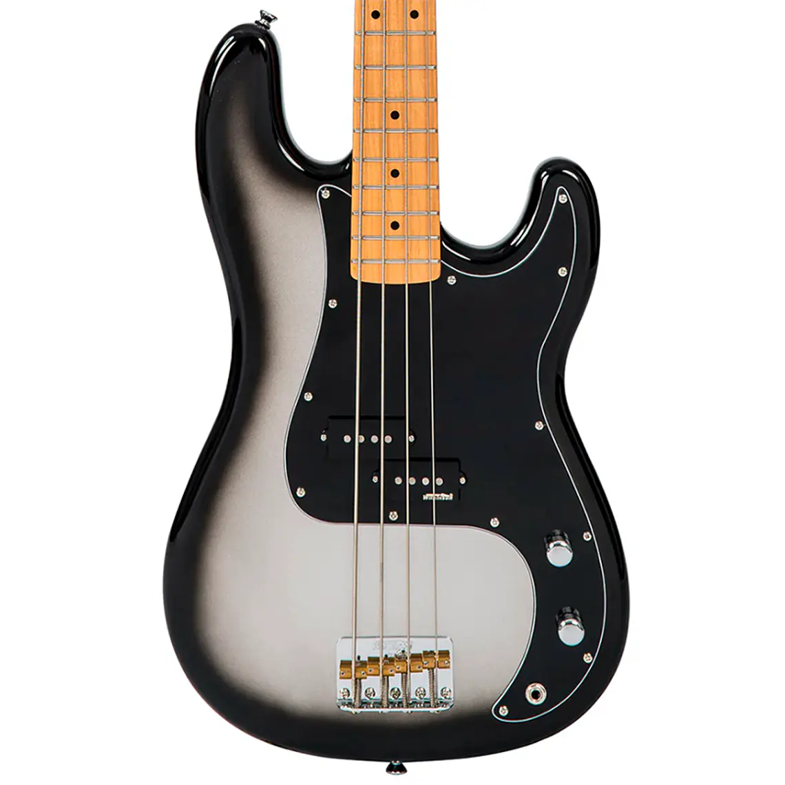 Bajo Vintage V4 - Silver Burst 2