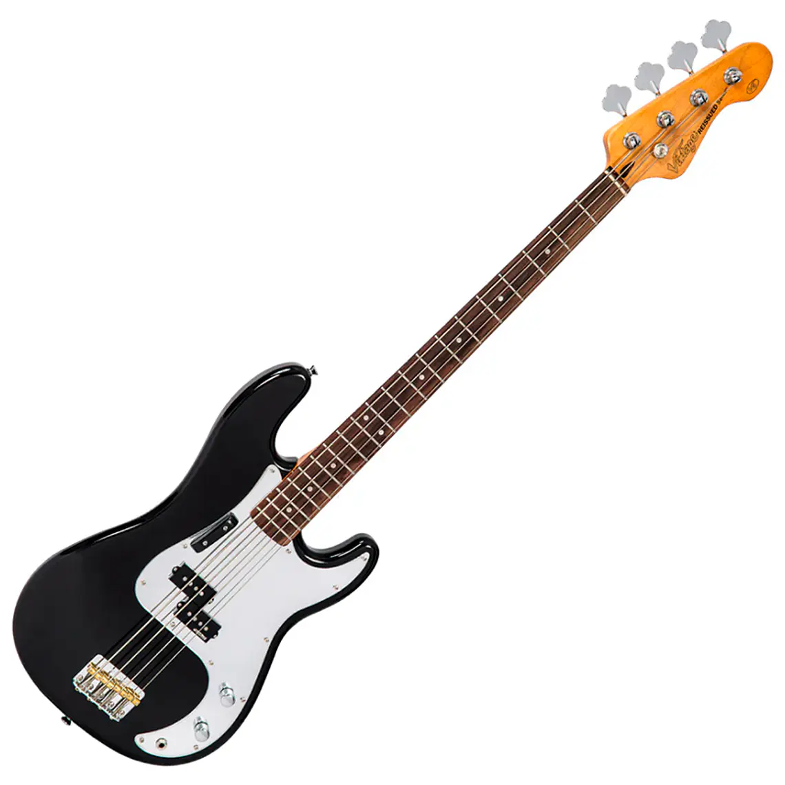 Bajo Vintage V4 - Rocker Black Pickguard Espejo 1