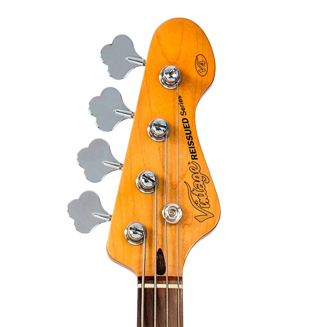 Bajo Vintage V4 - Rocker Black Pickguard Espejo 5