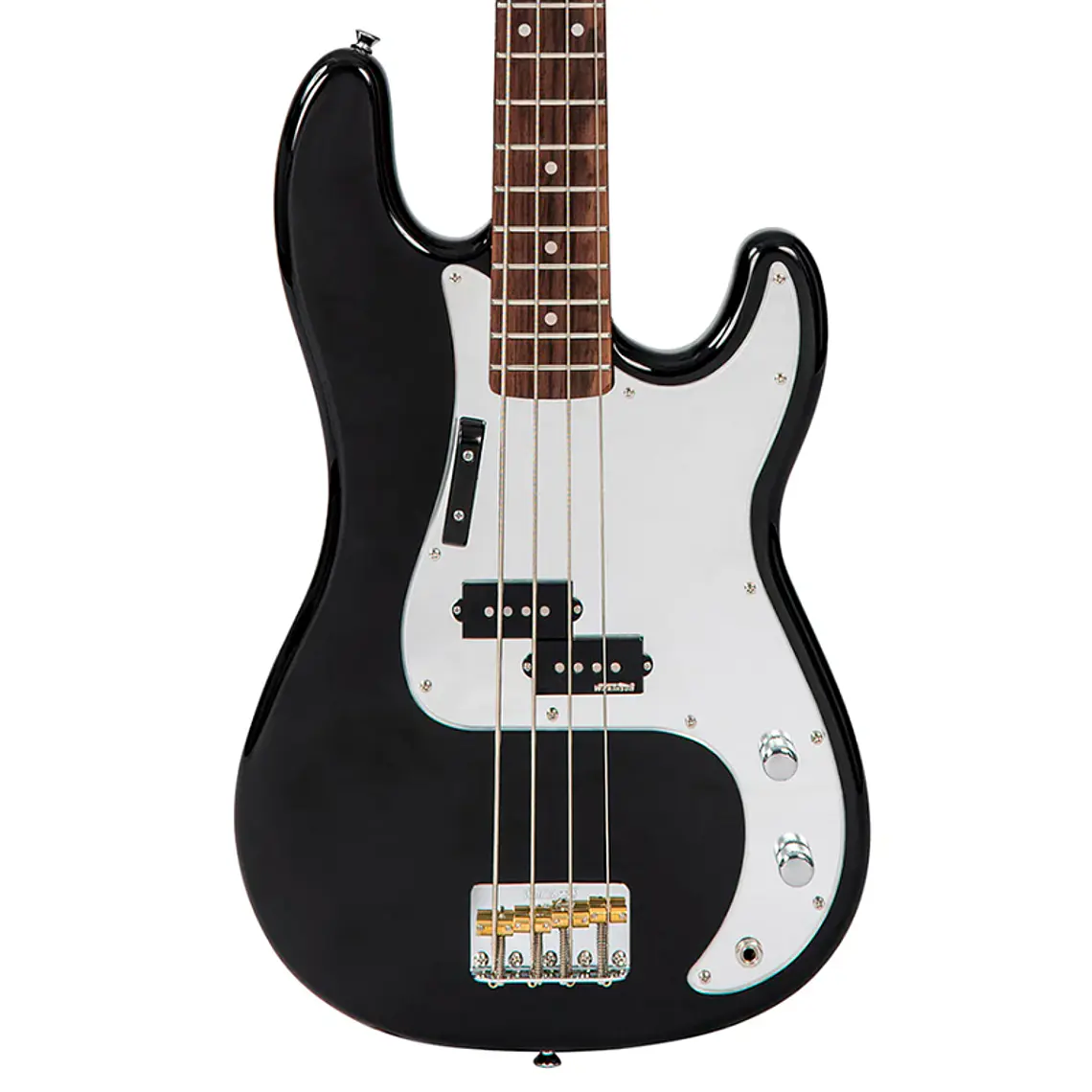 Bajo Vintage V4 - Rocker Black Pickguard Espejo 2