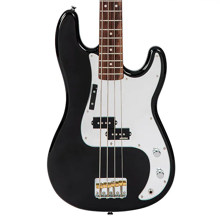 Bajo Vintage V4 - Rocker Black Pickguard Espejo 2