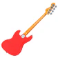 Bajo Vintage V74 - Firenza Red - Miniatura 3