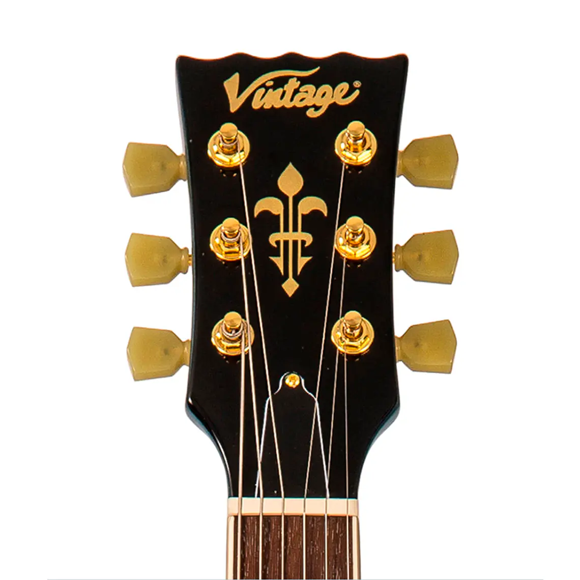 Guitarra Vintage V100M - Gold Top 5