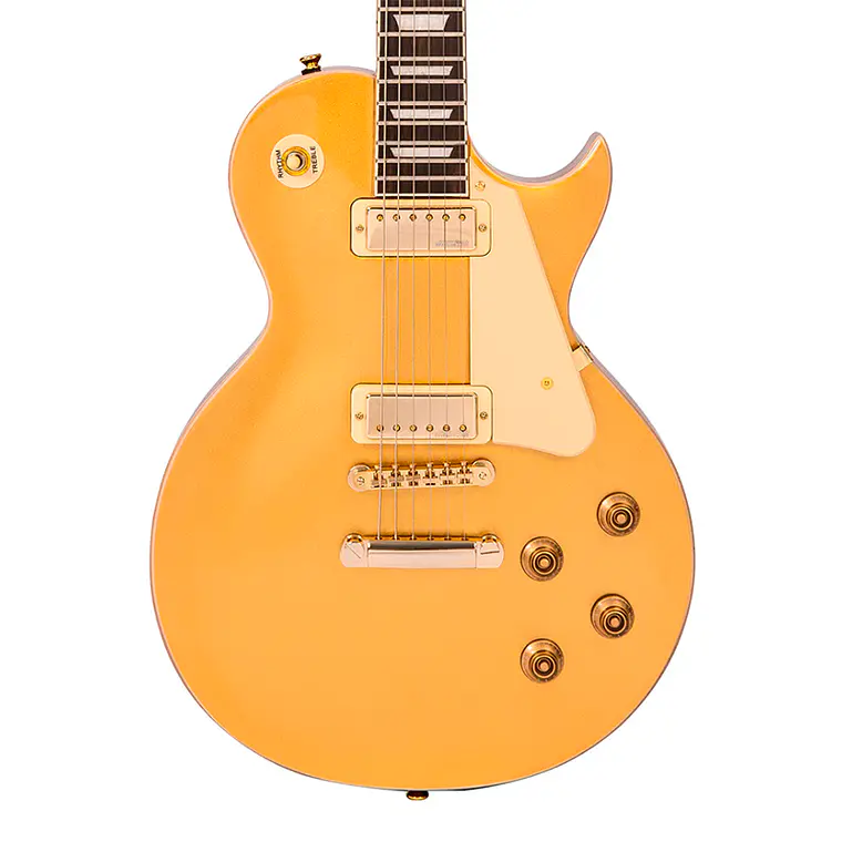 Guitarra Vintage V100M - Gold Top 2