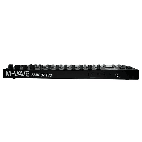 M-Vave SMK37 PRO - Controlador MIDI Bluetooth Sintetizador Negro