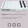 M-Vave SMC PAD - Controlador MIDI Bluetooth Negro