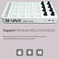 M-Vave SMC PAD - Controlador MIDI Bluetooth Negro - Miniatura 4