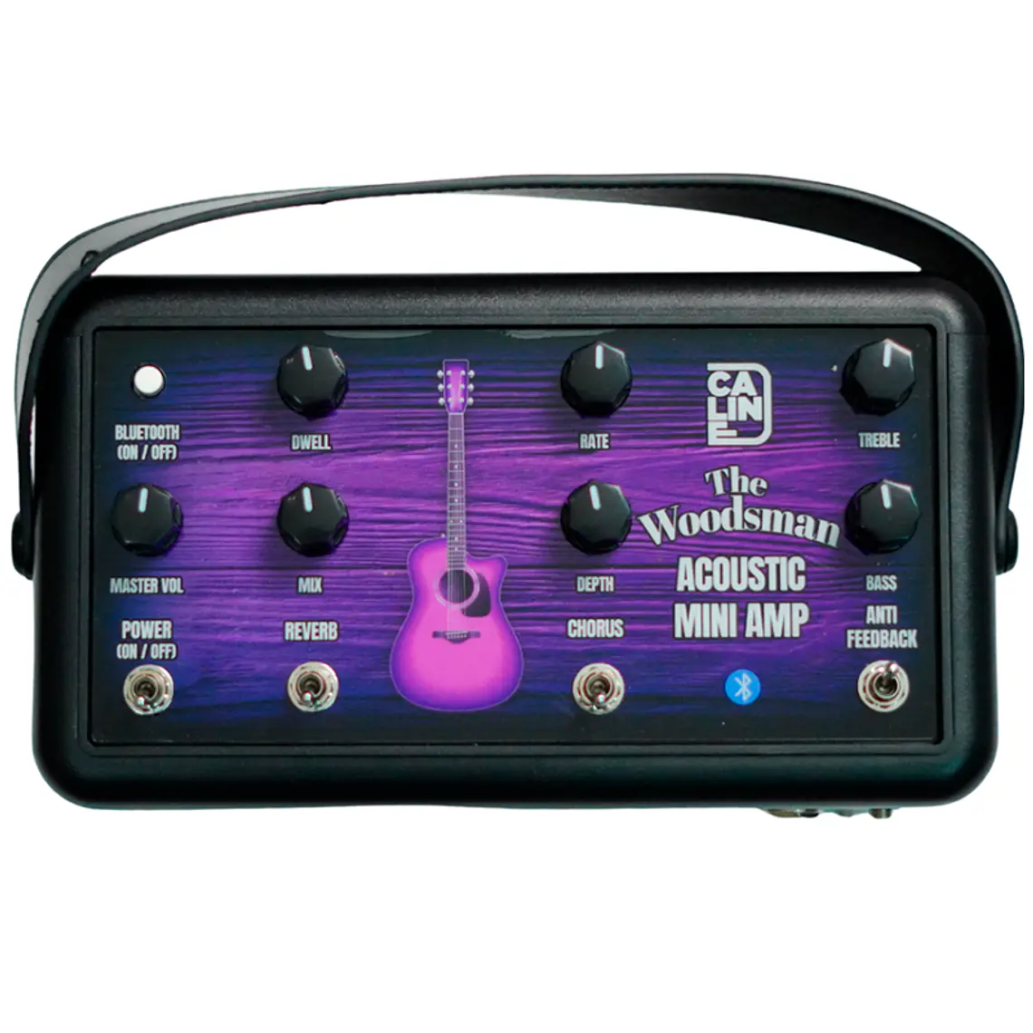 Caline Amplificador Guitarra Acústica 10W CA-200A The Woodsman 2