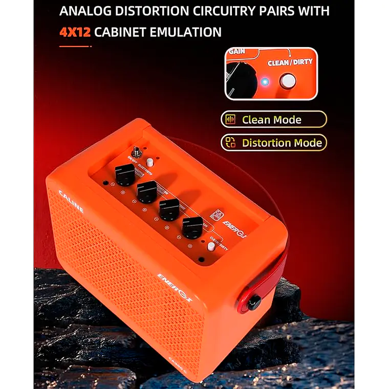 Caline Amplificador Guitarra Energi 15W CA-300G 4